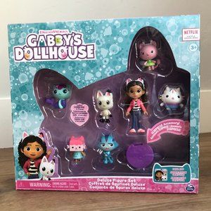 Gabby's Dollhouse Deluxe Figure Set 7pc
